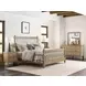 Arbor Oatmeal King Spindle Low Profile Bed