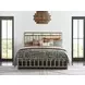 Aspire Champagne Queen Metal Bed