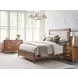 Affinity Cherry Upholstered Panel Bedroom Set