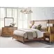 Affinity Cherry Upholstered Panel Bedroom Set