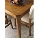 Aspire Medium Stain 114" Extendable Rectangular Edge Dining Table