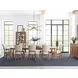 Aspire Medium Stain Extendable Dining Room Set