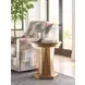 Aspire Array Brown Round Chairside Table
