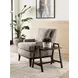Bessemer Black Rectangular Chairside Table