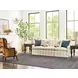 Kitridge Bridgetown Black and Heritage Maple Rectangular Cocktail Table with 2 Drawers