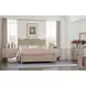 Sova Light Stain King Panel Bed