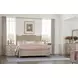 Sova Light Stain King Panel Bed