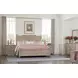 Sova Light Stain King Panel Bed