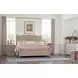 Sova Light Stain King Panel Bed