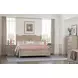 Sova Light Stain King Panel Bed