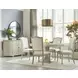 Civette Creme 60" Round Dining Table