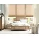 Randall Light Stain King Panel Bed