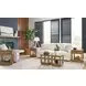 Clifton Medium Stain Square Bunching Table