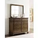 Commonwealth Witham Medium Stain 8 Drawer Dresser