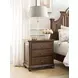 Commonwealth Witham Medium Stain 3 Drawer Nightstand