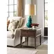 Commonwealth Washburn Medium Stain Rectangular End Table