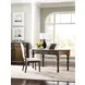 Commonwealth Kirkman Beige Performance Fabric Dining Side Chair with Nailhead Trim