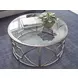 Domaine Gray Round Glass Top Cocktail Table
