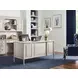 Domaine Junior Beige 64" Executive Desk