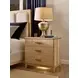 Essence Ash 3 Drawer Nightstand with LED Light