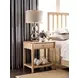 Newport Ash 1 Drawer Nightstand