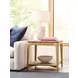 Newport Ash Square End Table
