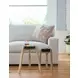 Hidden Treasures Black and Brown Round Glass Top Accent Table