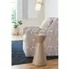Indiya Light Stain Round Accent Table