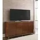 Jenkins Medium Stain 82" Entertainment Console with 4 Doors