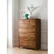 Monogram Walnut Rockwood Medium Stain 8 Drawer Chest