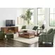 Monogram Walnut Virtue Medium Stain 78" Entertainment Console with 2 Doors