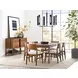 Monogram Walnut Hudson Medium Stain 116" Extendable Rectangular Dining Table