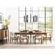 Monogram Walnut Hudson Medium Stain 116" Extendable Rectangular Dining Table