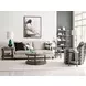 Sandler Gray Bookshelf with 4 Shelves