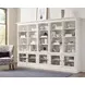 Structures Quintuple White 30 Shelves Display Bookcase
