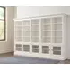 Structures Quintuple White 30 Shelves Display Bookcase