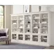 Structures Quintuple White 30 Shelves Display Bookcase