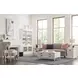 Structures White Square End Table