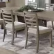 Pure Modern Beige Performance Fabric Ladder Back Dining Chair Set Of 2