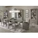 Pure Modern Beige Performance Fabric Ladder Back Dining Chair Set Of 2
