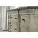 Savona Versaille Painted 9 Drawer Stockholm Dresser with Rectangular Regent Mirror
