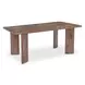 Lia Dark Brown 72" Rectangular Dining Table