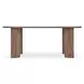 Lia Dark Brown 72" Rectangular Dining Table