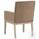 Drake Caramel Velvet Arm Chair