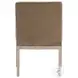 Drake Caramel Velvet Arm Chair
