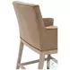 Drake Caramel Velvet Counter Height Stool