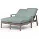 Laguna Cast Mist 77" Outdoor Double Chaise