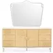 Fantosini Creamy Pearl 9 Drawer Dresser