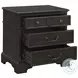 Hickory Creek Brown Velvet Storage Panel Bedroom Set