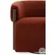 Fendrick Island Rust Swivel Accent Chair